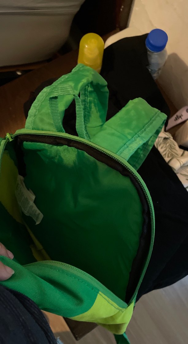 Sarı Fermuarlı Kadın Sırt Çantası - Görsel 2