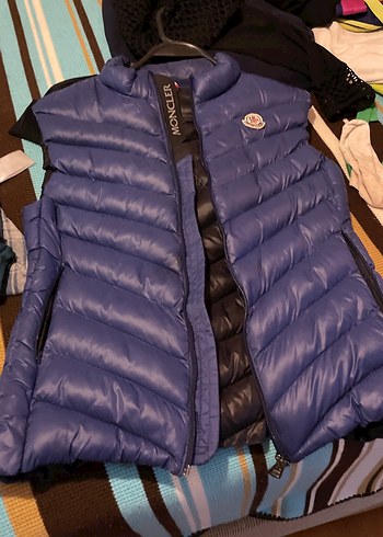 Siyah Kadın Kışlık Biker Mont - Görsel 5