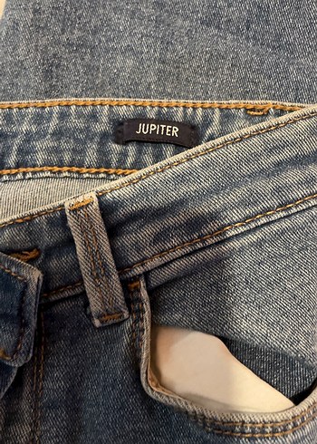 Kadın Mavi Denim Skinny Jean - Görsel 6