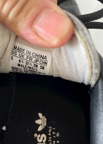 Deri adidas spor ayakkabı - Görsel 5