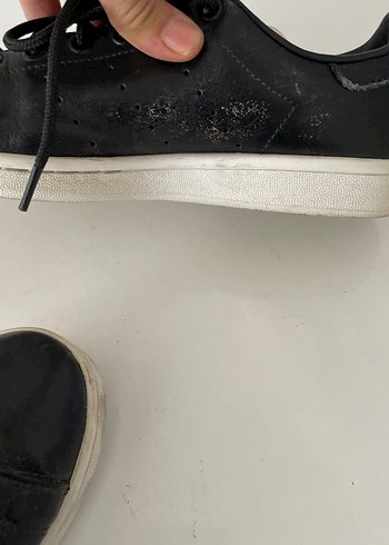 Deri adidas spor ayakkabı - Görsel 11