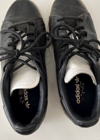 Deri adidas spor ayakkabı - Görsel 6