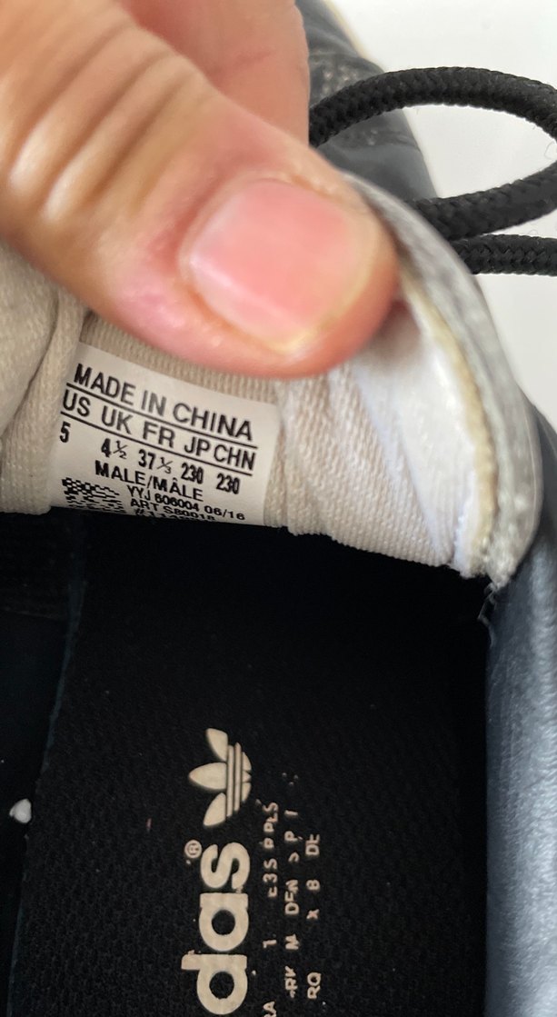 Deri adidas spor ayakkabı - Görsel 5