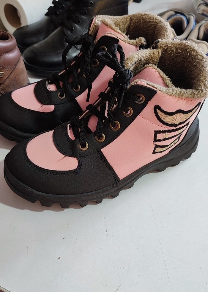 Kız çocuk bot ayakkabı  - Görsel 3