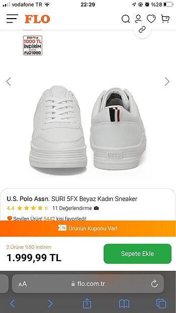 U.S Polo Assn. Us Polo Assn Spor Ayakkabı