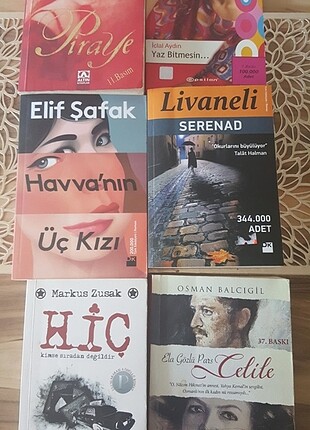 6 kitap serenad satildi