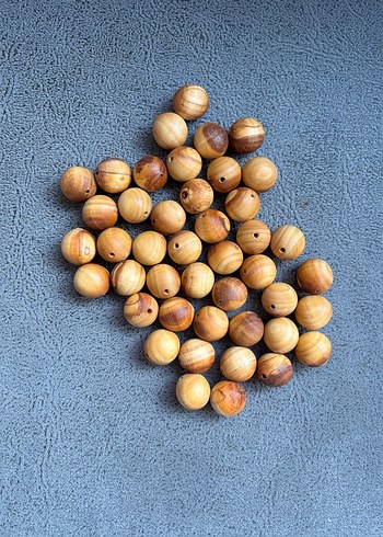 Zeytin Ağacından Büyük Boy Boncuk 18mm