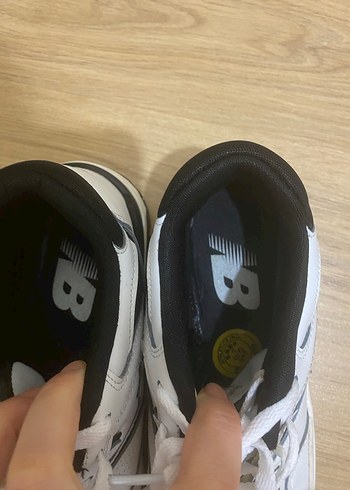 39,5 Beden beyaz Renk New Balance BB550HA1 Beyaz Gri Kadın Spor Ayakkabı