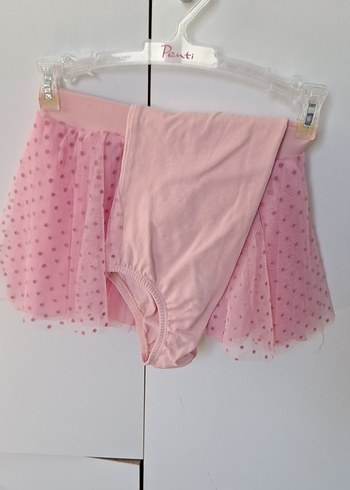 i Kız Çocuk Pembe Tüllü bale kıyafeti