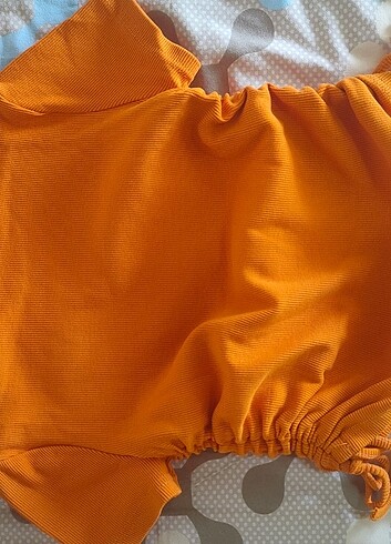 s Beden turuncu Renk Tshirt 