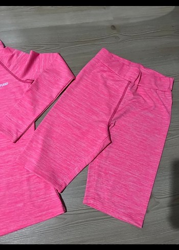 Pembe Mini Uzun Kollu Spor Takım - Görsel 2