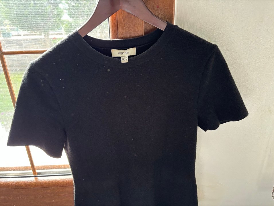 İpekyol Kısa Kollu Yün elbise - Görsel 2