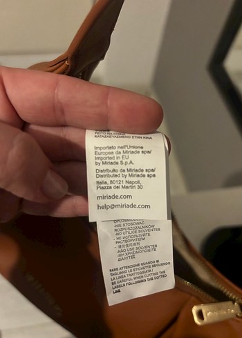 Valentino Deri Kadın Çanta Püsküllü - Görsel 5