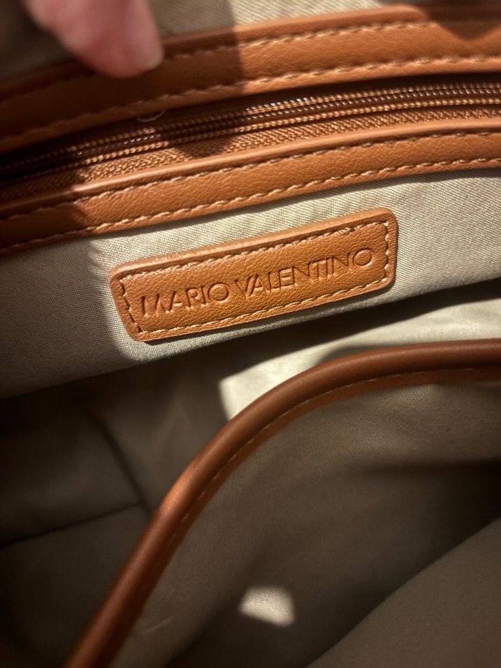 Valentino Deri Kadın Çanta Püsküllü - Görsel 4