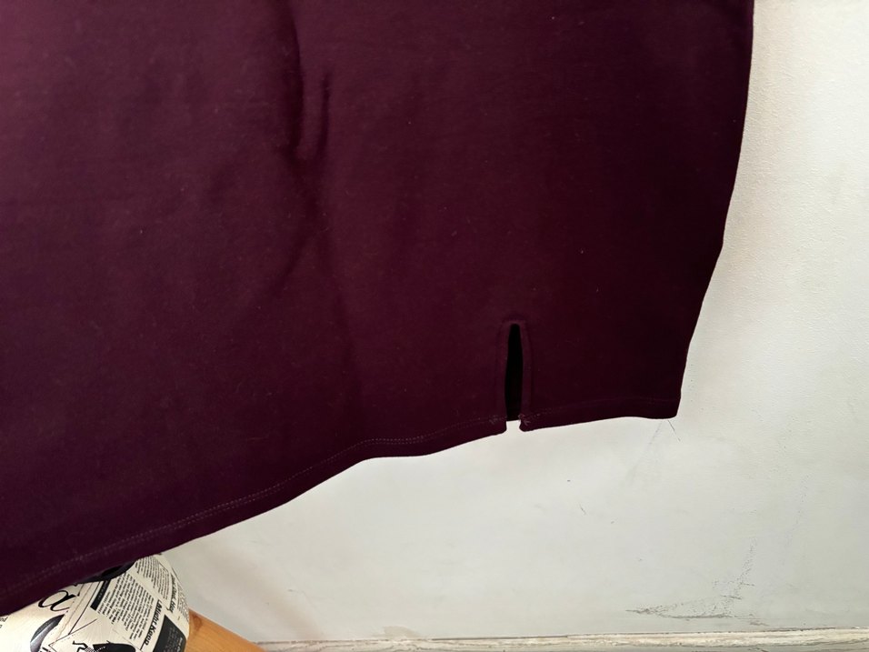 Mürdüm rengi DIVIDED H&M mini elbise strech - Görsel 5