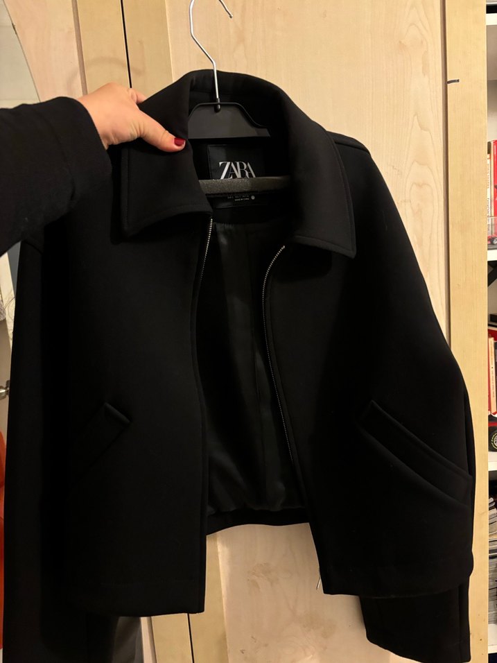 ZARA Fermuarlı Kadın Ceket - Görsel 4