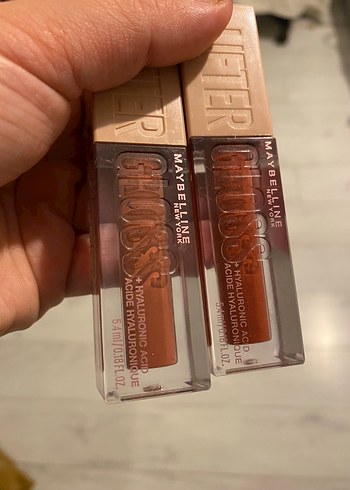 Maybelline Parlak ruj 2 adet fiyatı
