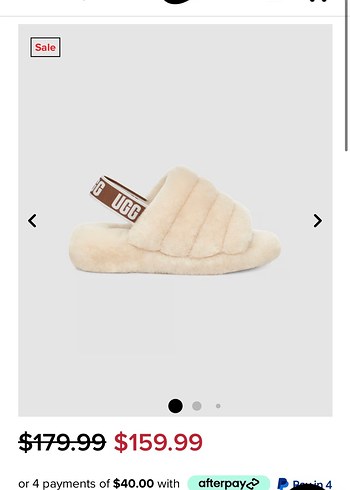 Ugg terlik orjinal Kadın Beyaz Kürklü Yün Terlik - Görsel 6