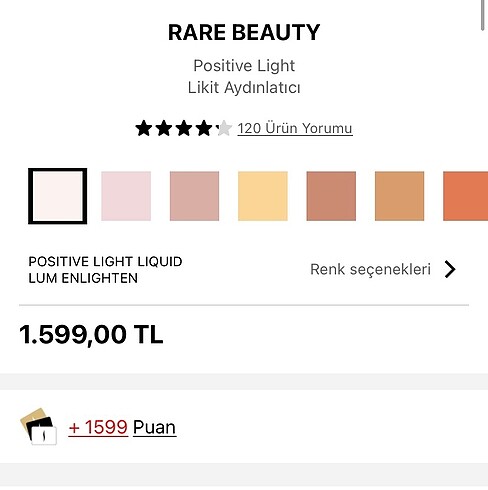 Sephora Rare Beauty Highligter