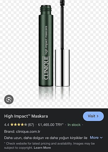  Beden Clinique Mascara