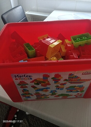 Diğer LEGO Eğitici oyuncak Pilsan Master Blocks temiz yıpranmamış 12 y