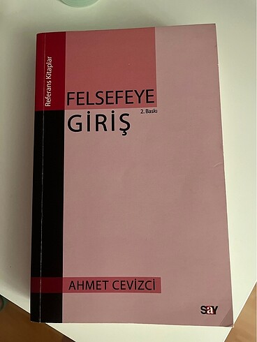 Felsefeye Giriş-Ahmet Cevizci