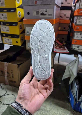 Sarı Detaylı Erkek Çocuk Spor Ayakkabı - Görsel 4