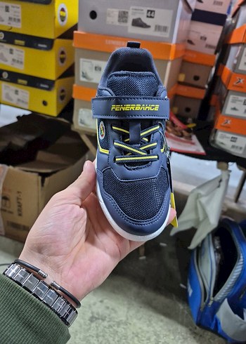 Sarı Detaylı Erkek Çocuk Spor Ayakkabı - Görsel 2