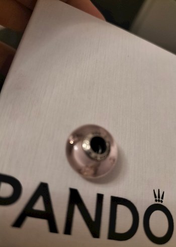 Mavi -lila- açık pembe Boncuklu Pandora Charm - Görsel 7