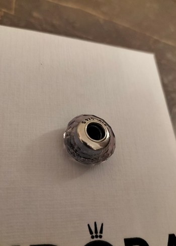 Mavi -lila- açık pembe Boncuklu Pandora Charm - Görsel 2