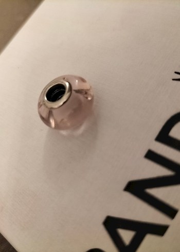 Mavi -lila- açık pembe Boncuklu Pandora Charm - Görsel 6