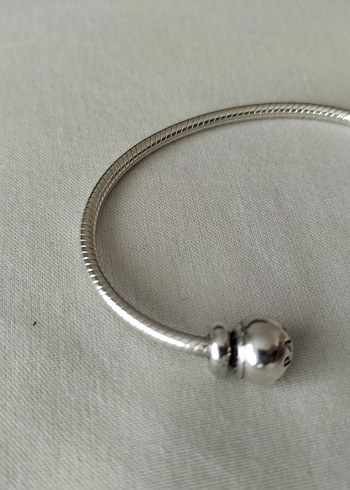 Pandora Gri Yılan Desenli Zincir Bileklik
