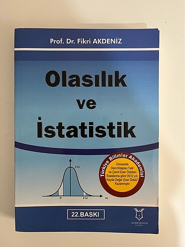 Olasılık ve İstatistik Kitabı (Fikri Akdeniz)