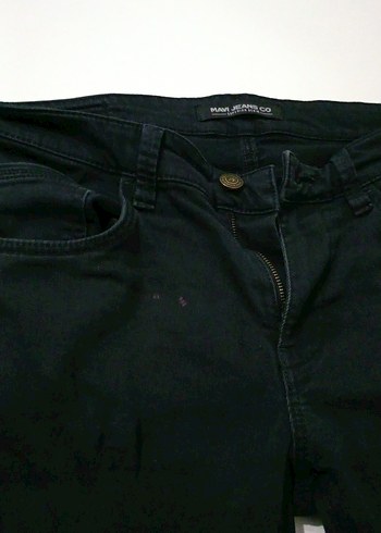 33 Beden Erkek Siyah Slim Fit Denim Pantolon