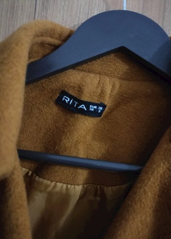 Kadın Kemerli Uzun Süet Bej Kaban - Görsel 3