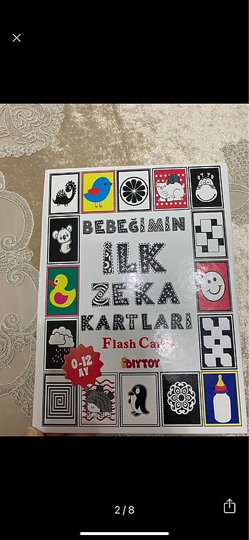 Diğer İlk Zeka Gelişim Hafıza Kartları 4lü Set