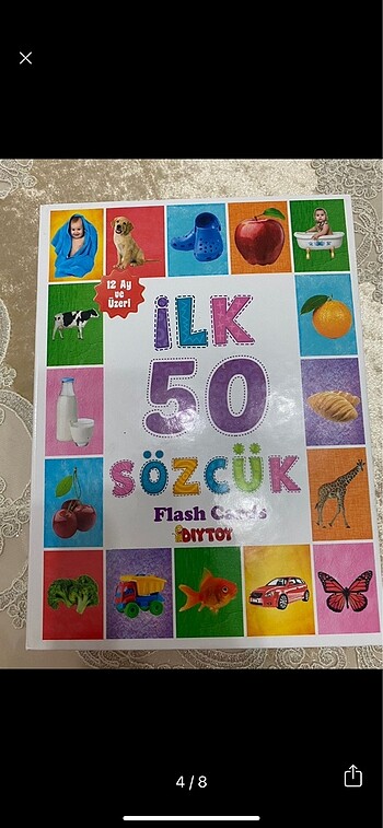  Beden Renk İlk Zeka Gelişim Hafıza Kartları 4lü Set