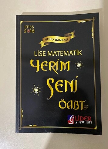 Lise Matematik ÖABT