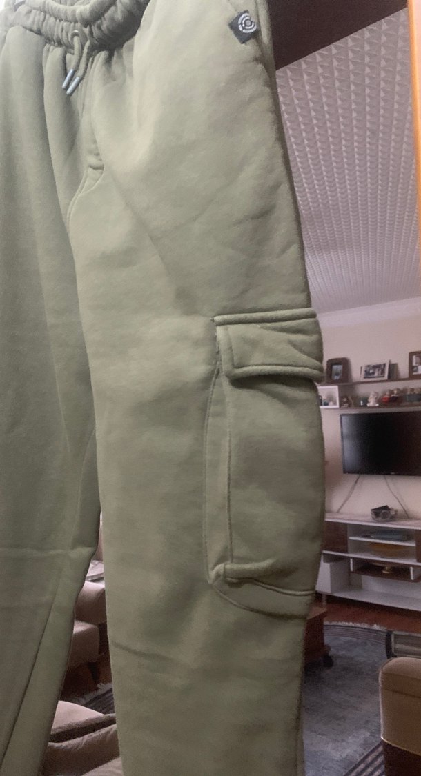 Gevşek Kesim Erkek Kargo Pantolon - Görsel 2