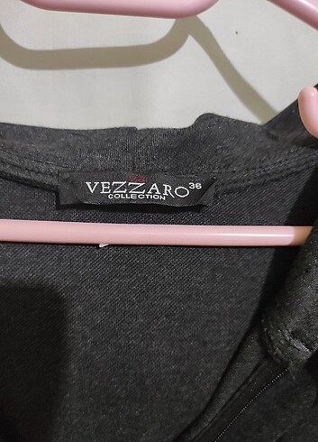 36 Beden Vezzaro kadın uzun sweatshirt koton sweatshirt 