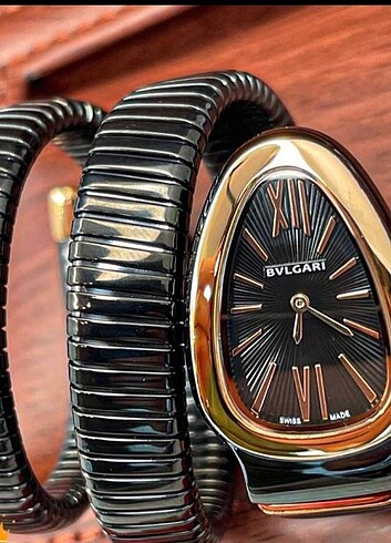 BVLGARİ YILAN SAAT #VERSACE #MİCHAEL KORS