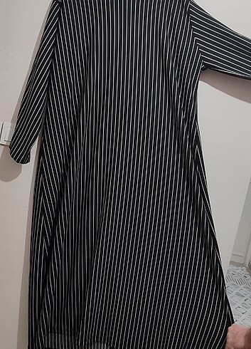 5xl esla moda uzun cizgili elbise özel gün kurtaricilarindan 