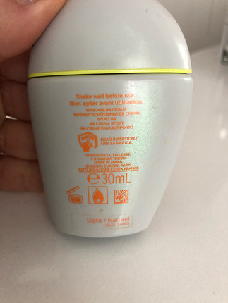 Shiseido BB krem 50 spf 