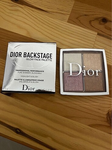 Dior backstage glow face palet