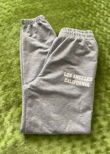 Gri Kadın Rahat Kesim Eşofman Altı - Görsel 11