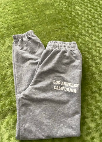 Gri Kadın Rahat Kesim Eşofman Altı - Görsel 8