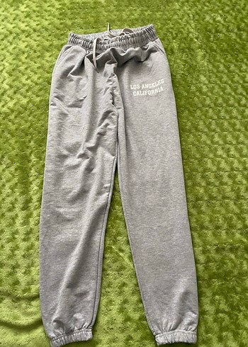 Gri Kadın Rahat Kesim Eşofman Altı - Görsel 4