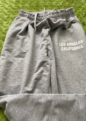 Gri Kadın Rahat Kesim Eşofman Altı - Görsel 6