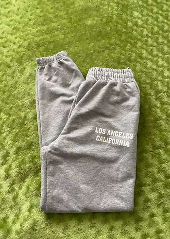 Gri Kadın Rahat Kesim Eşofman Altı - Görsel 7