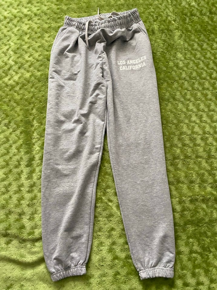 Gri Kadın Rahat Kesim Eşofman Altı - Görsel 2